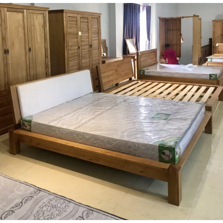 Robot Oak - Mặt Nệm - Nệm 1m4 x 2m : Giường Ngủ Gỗ Sồi